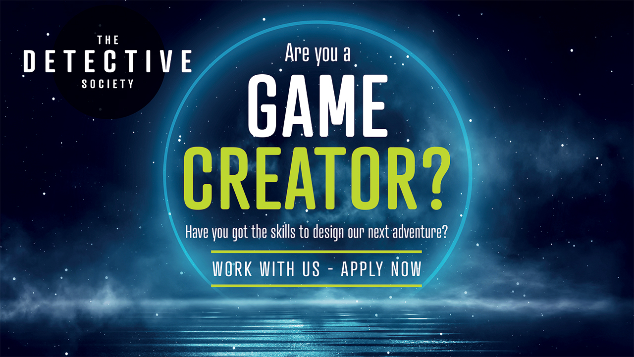 An starry image with the words "Are you a game creator?" overlayed